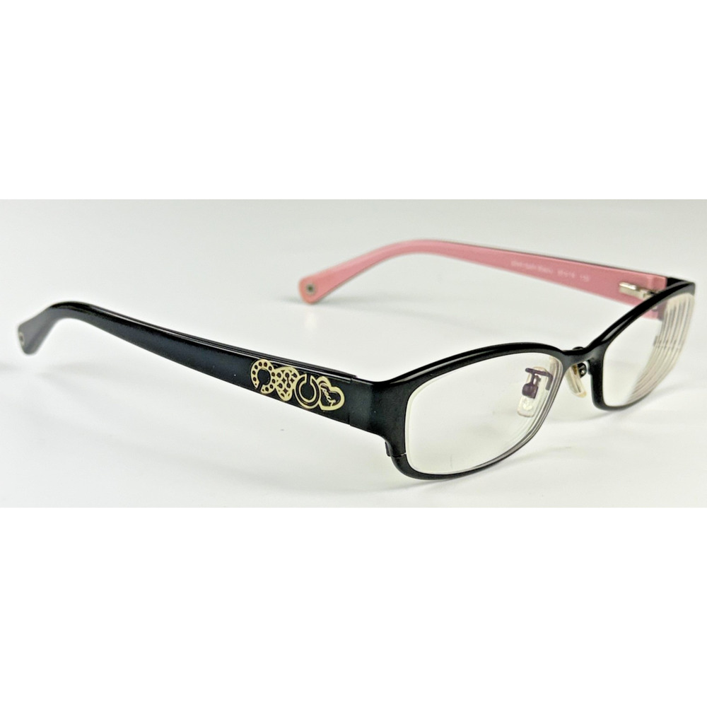 Coach HC 5007 9044 Womens Rectangular 50-16-135mm Black Eyeglasses FRAMES ONLY - Picture 4 of 13